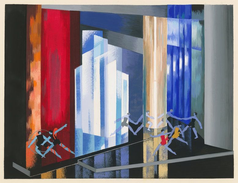 Alexandra Exter – Maquettes de Théatre 14 (1930) von Peter Balan