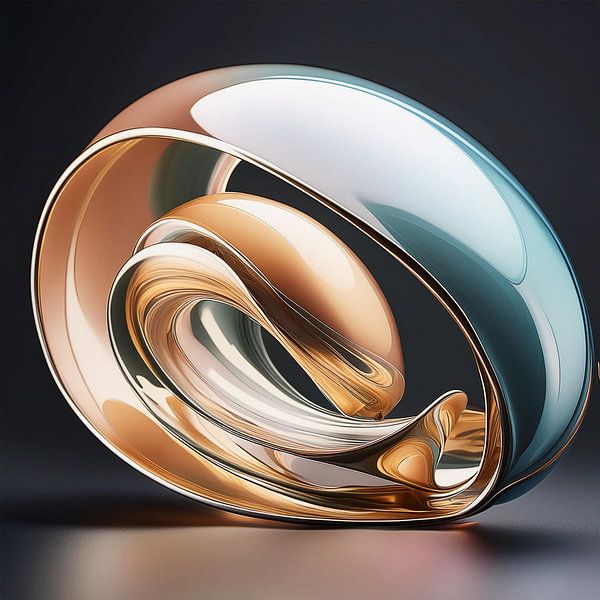 Glas Farben mit Muster von Mustafa Kurnaz
