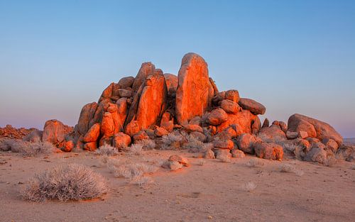 Sunrise in the desert by Chris Stenger