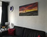 Kundenfoto: Leuchtturm von Texel im Sonnenuntergangs von Justin Sinner Photography (Fotograf auf Texel)