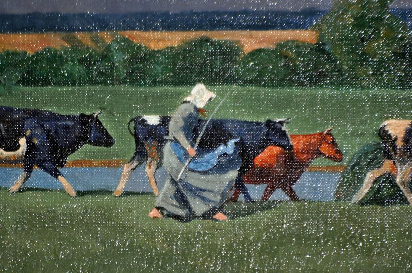 Cows before the storm von Jack Veraart