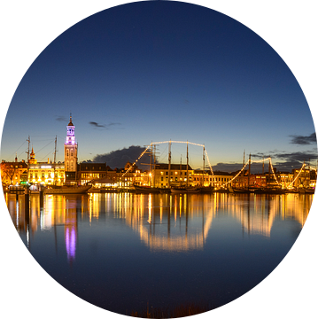 Stadsfront van de Hanzestad Kampen aan de IJssel van Sjoerd van der Wal Fotografie