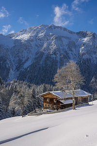 Bauernhof in Gerstruben, Allgäu