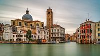 Venedig - Großer Kanal - Chiesa di San Geremia III von Teun Ruijters Miniaturansicht