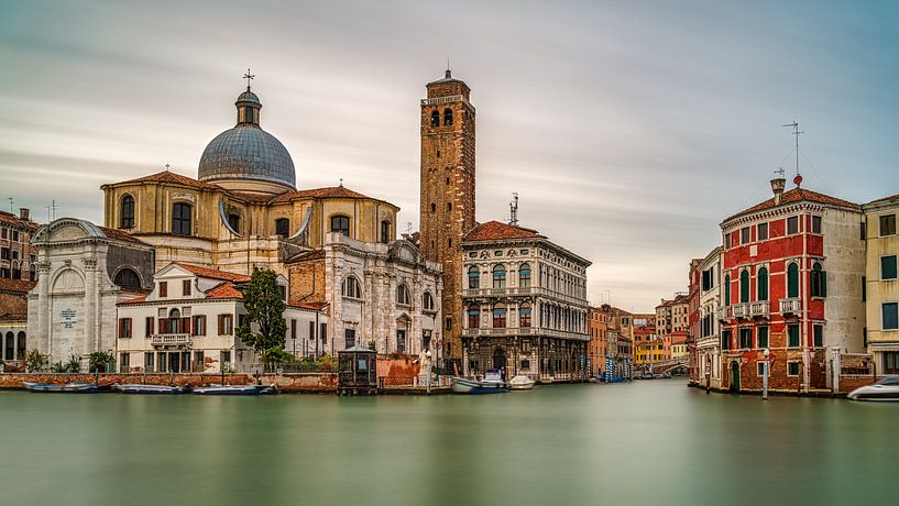 Venise - Grand Canal -Chiesa di San Geremia III par Teun Ruijters