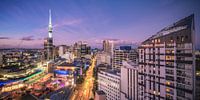New Zealand Auckland Skyline Panorama by Jean Claude Castor thumbnail