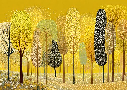 Geel Bos | Vibrant Nature in Bloom