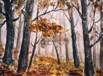 Herbstwald von Christine Nöhmeier