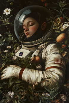 Astronaute endormi