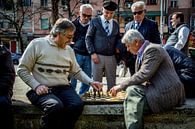Old men playing Chess by Julian Buijzen thumbnail