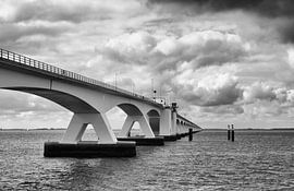 The zeeland bridge by Cor Brok