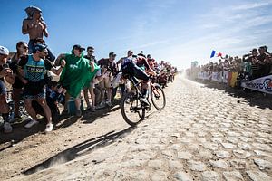 Dylan van Baarle wins Paris Roubaix by Leon van Bon