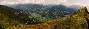 Panorama het Zillertal. sur Benny van de Werfhorst