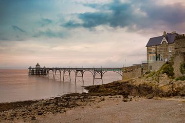 Seebrücke Clevedon von Sabine Wagner