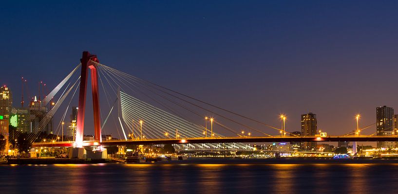 Rotterdam Willemsbrug by Patrick de Joode