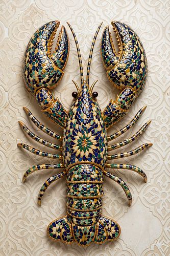 Lobster Luxe – Mosaïque marocaine