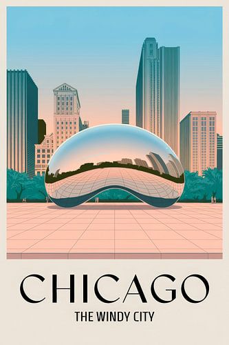 Chicago Vintage Reisposter