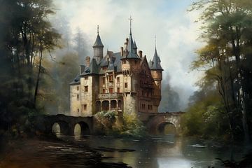 Het kasteel in het bos