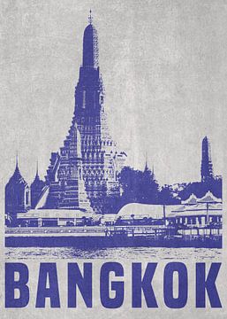 Wat Arun à Bangkok sur DEN Vector