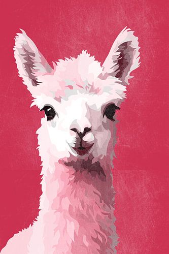 Alpaca in Rood