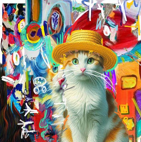 The cat with the hat