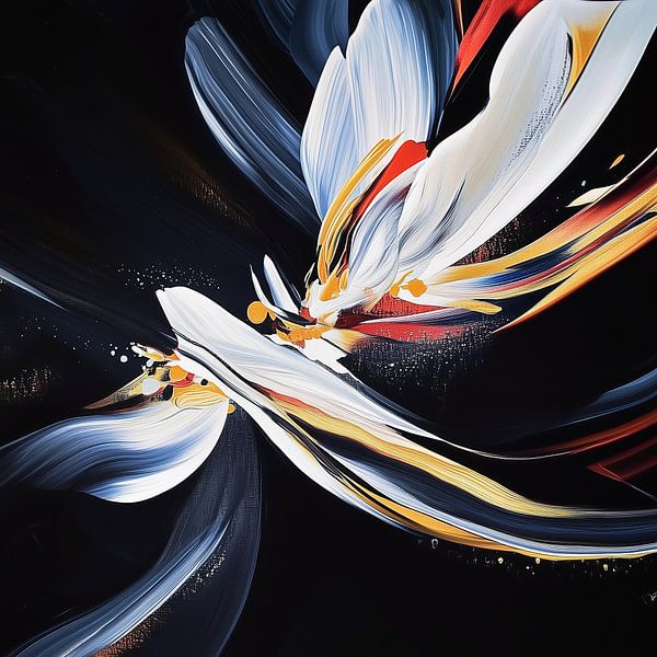 Cosmic dance of light and shadow by Color Square