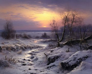 Winter-Horizont von Blikvanger Schilderijen