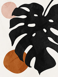 Tropical Leaves Abstract Art von Online Arts