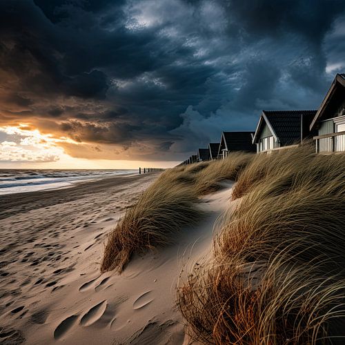 leven aan het strand