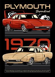 Plymouth Superbird Muscle Car by Adam Khabibi