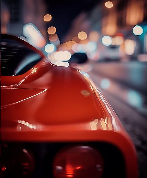 Faszination Auto von fernlichtsicht