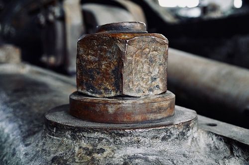 The big mother of an old power plant of a coking plant