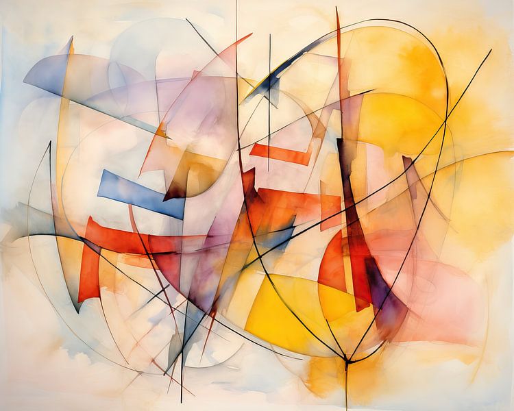 Modern Abstrakt 440913 von Abstraktes Gemälde