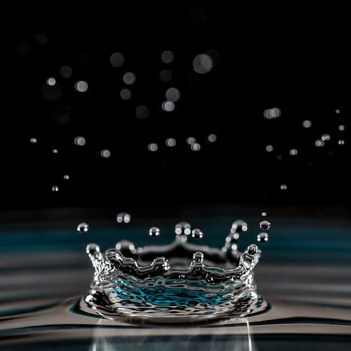 Éclaboussures d'eau