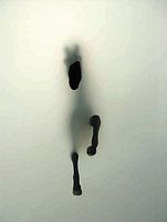 Abstract Paard door de mist