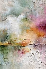 Textured pastel abstract – a soft mix of colours by Joriali Abstract