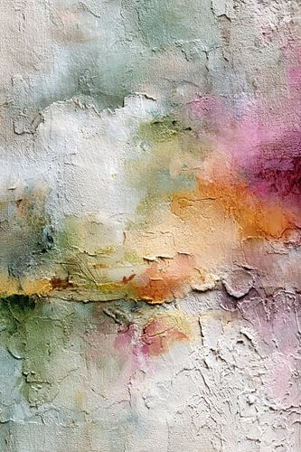 Textured pastel abstract – a soft mix of colours by Joriali Abstract