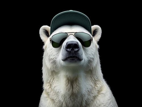 Sunglasses and a casual cap