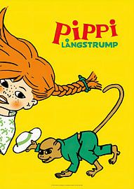 Poster Pippi und Herr Nilsson by Thomas burnet