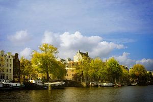 Blick auf die Amstel von Koos Hageraats