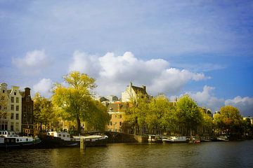 Zicht op de Amstel van Koos Hageraats