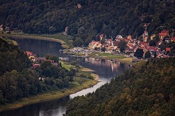 Elbe @ Bastei von Rob Boon