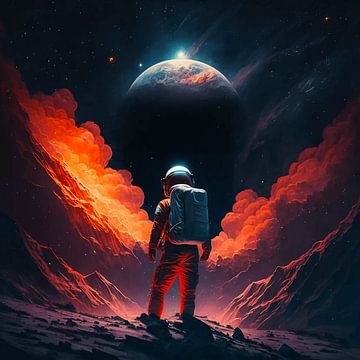 Astronaut by haroulita