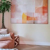 Klantfoto: Scandinavisch Bauhaus van Modern Collection, als ArtFrame