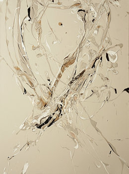Abstracte organische moderne kunst