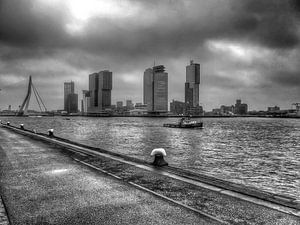 Zicht op Wilhelminapier (landscape)