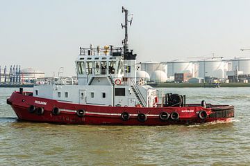 Sleepboot Texelbank Rotterdam van Brian Morgan
