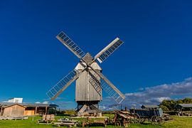 Historische Windmühle Klettbach und höchste Windmühle Deutschlands von Oliver Hlavaty