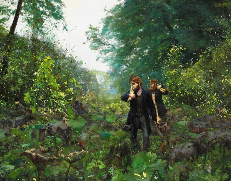 On forbidden roads, Hans Andersen Brendekilde by Masterful Masters