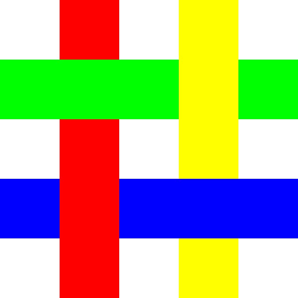 Color-Permutation | ID=05 | V=06 | P #04 | RGYB von Gerhard Haberern